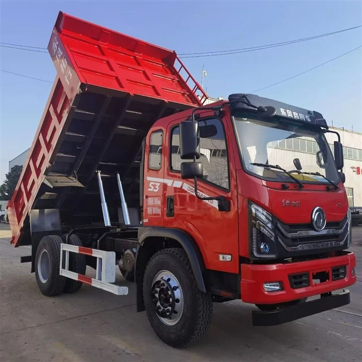 3 Ton 6 Wheeler Dump Truck For Dongfeng
